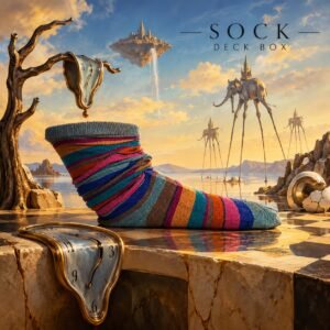 Sock Deck Box, deck box a forma di calzino per Commander – foto 2